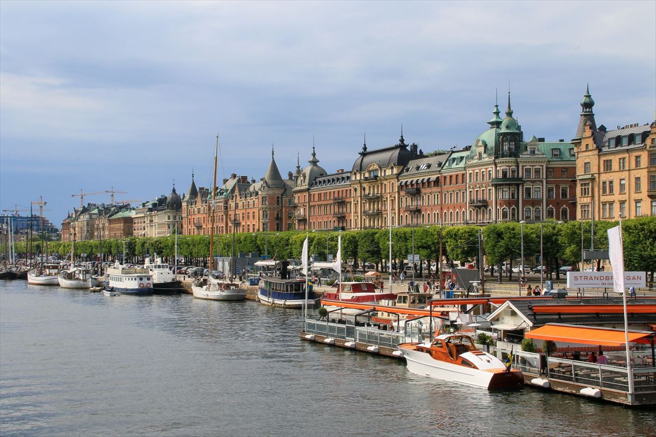 ユールゴーデン橋からの風景