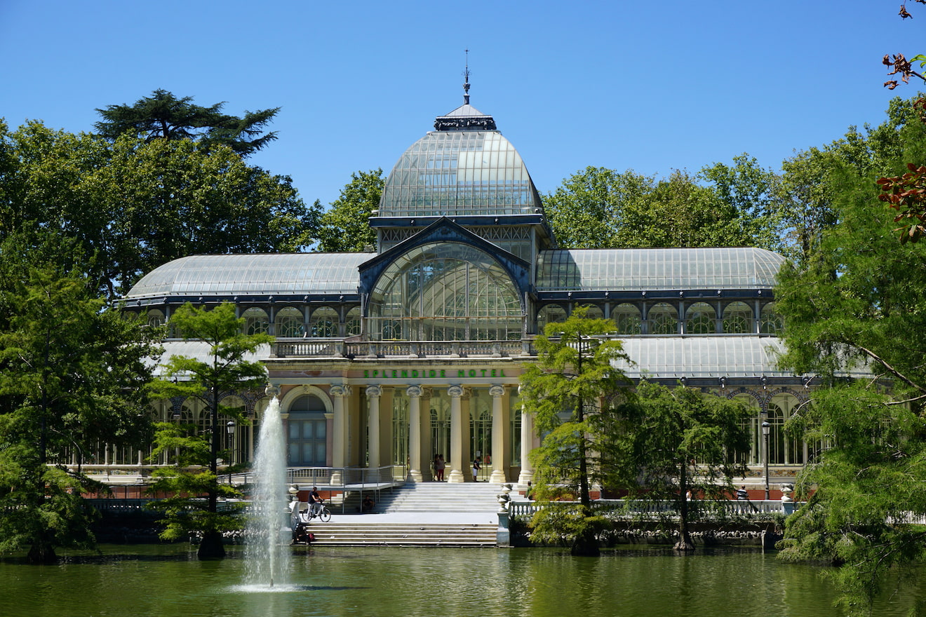 レティーロ公園の水晶宮